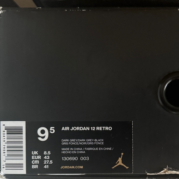PSNY X AIR JORDAN 12 RETRO AUTHENTIC - Picture 5 of 16